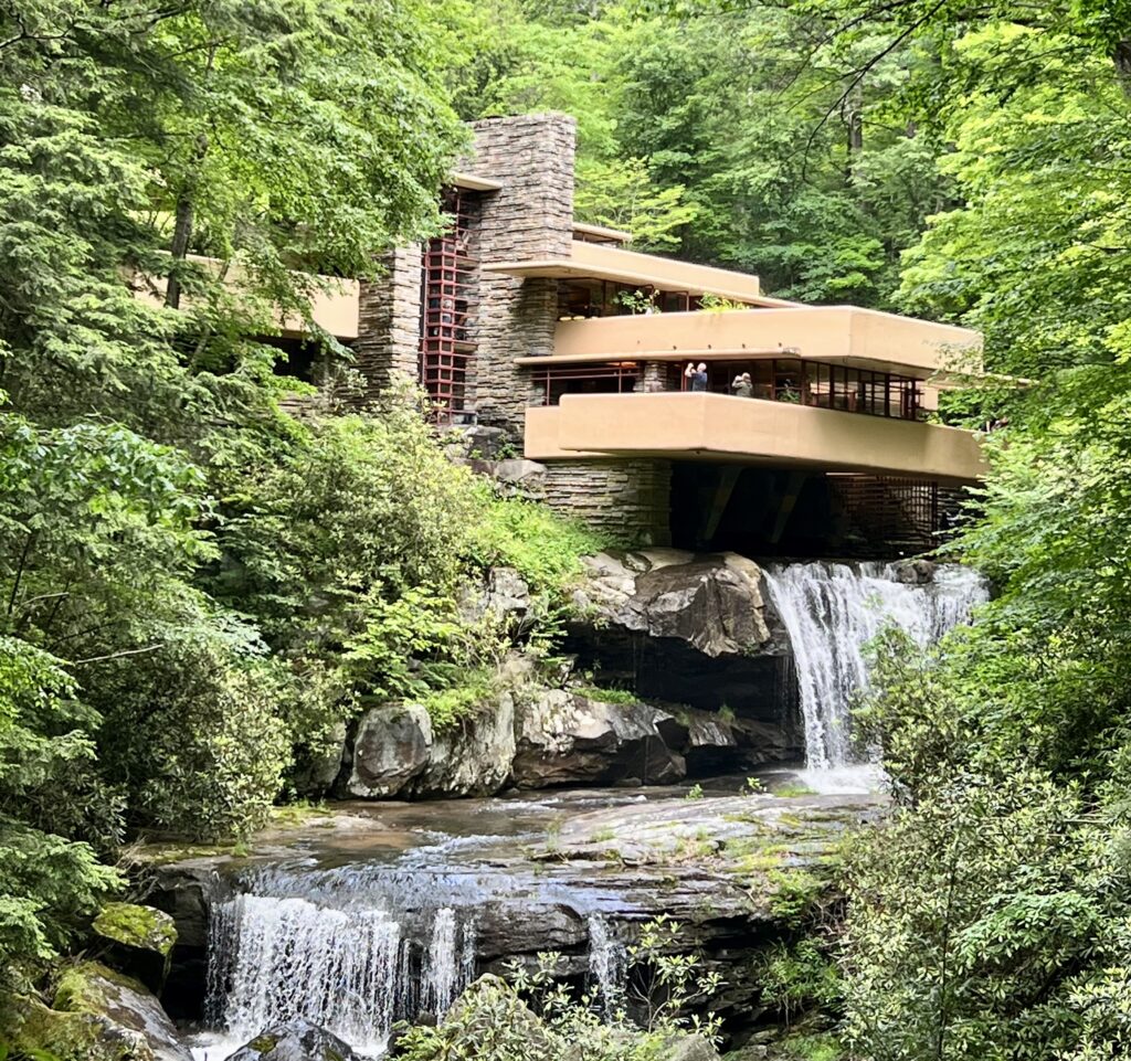 Fallingwater - America's most beautiful home.